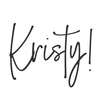 Kristy's signature